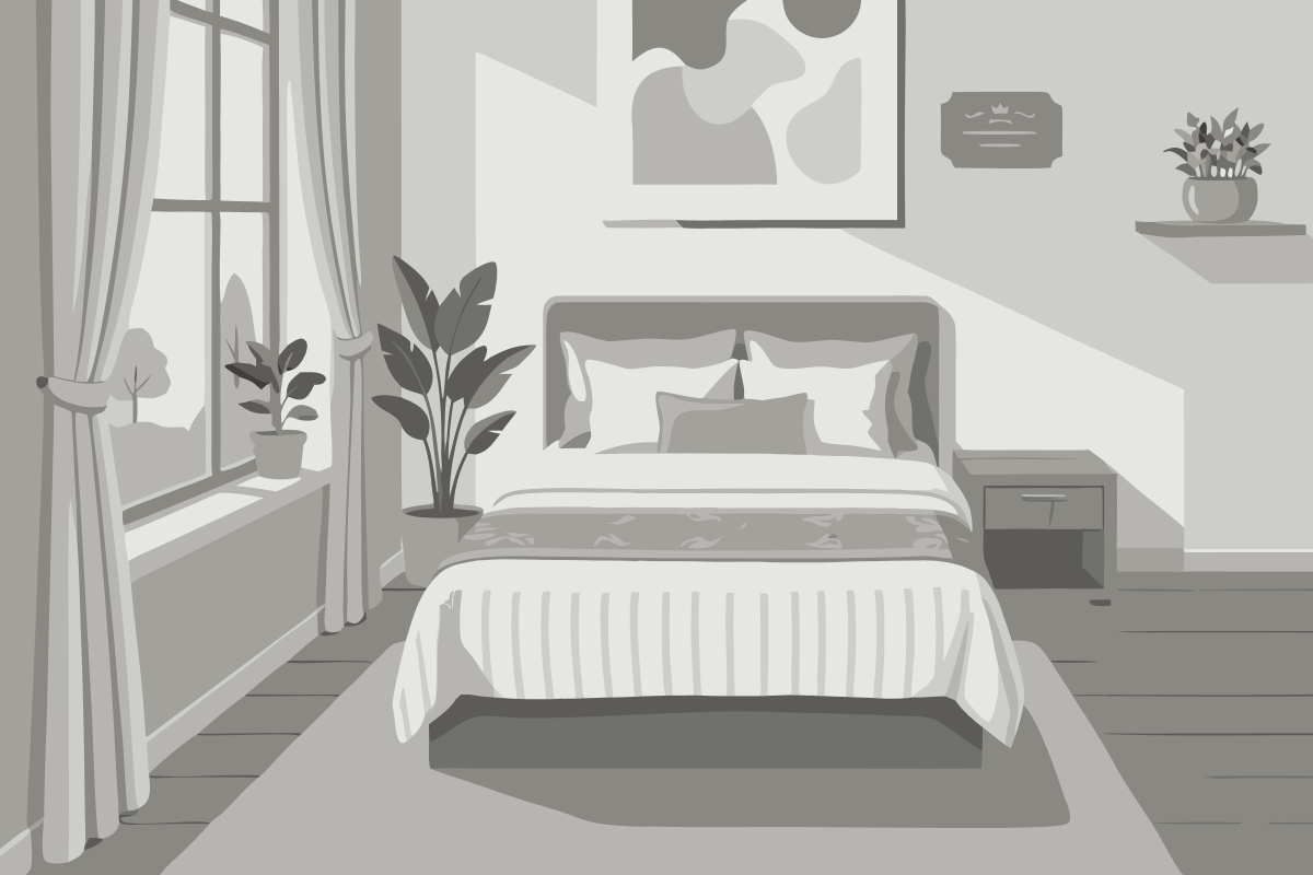 Connecting Family Rooms with Garden View, One King Bed and Two Double Beds - High Floor